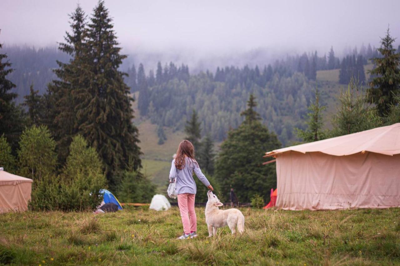 Eco Glamping - Carpathians. Retreat Hub Dzin Space Verhovîna Exterior foto