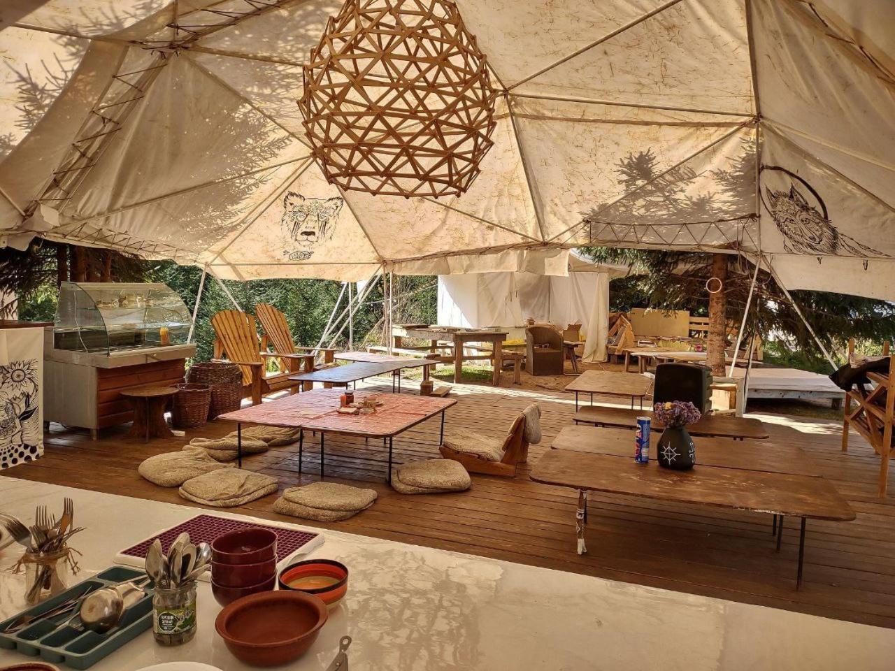Eco Glamping - Carpathians. Retreat Hub Dzin Space Verhovîna Exterior foto