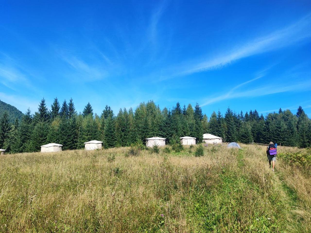 Eco Glamping - Carpathians. Retreat Hub Dzin Space Verhovîna Exterior foto